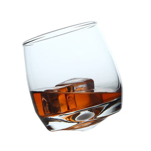 Glass cup transparent wine glass creative