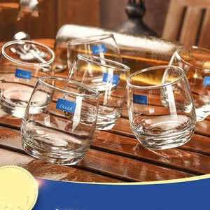 Glass cup transparent wine glass creative