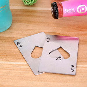 Poker Card Beer Bottle Opener