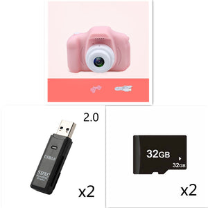 X2 HD Mini Cartoon Kids Digital Camera