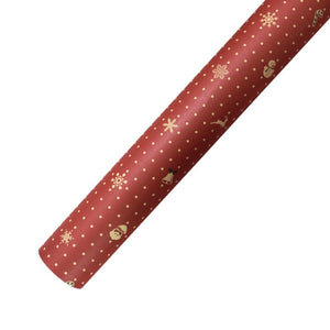 Vintage Stylish Christmas Themed Wrapping Paper